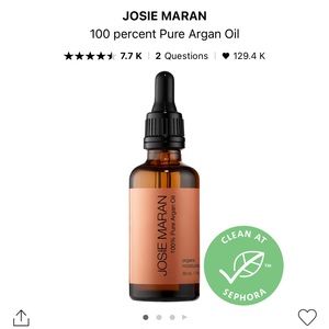 Josie Maran 100% pure argan oil